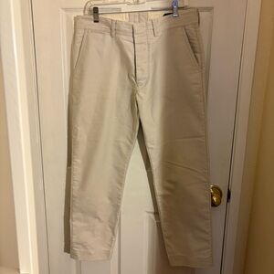 TOM FORD mens cream chinos